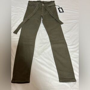 Black Orchid Olive Green Denim Jeans Size 26